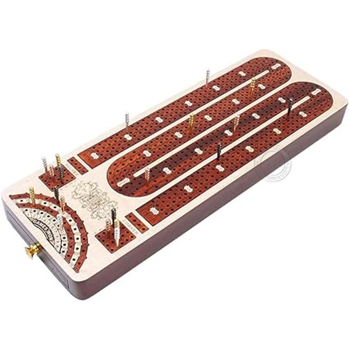 House of Cribbage Tabla de cribbage continua de 4 pistas_2