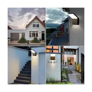 Inowel Lámpara de pared LED para exteriores con montaje_6