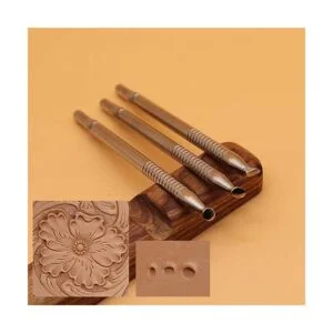 Herramientas de sello de cuero de acero inoxidable 304_3