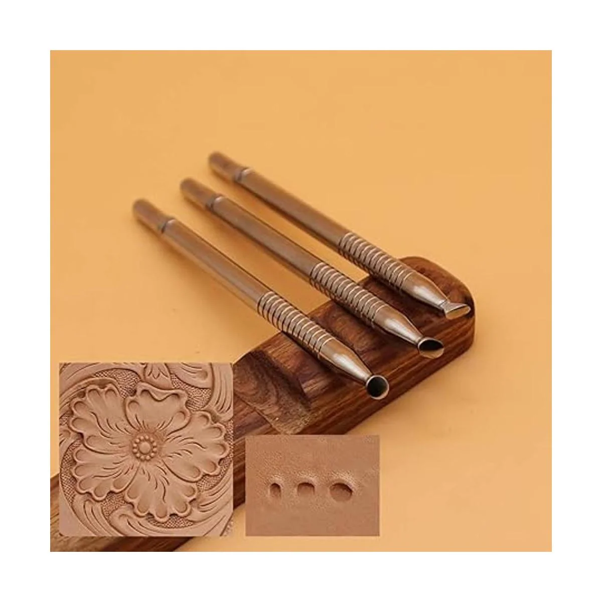 Herramientas de sello de cuero de acero inoxidable 304_3