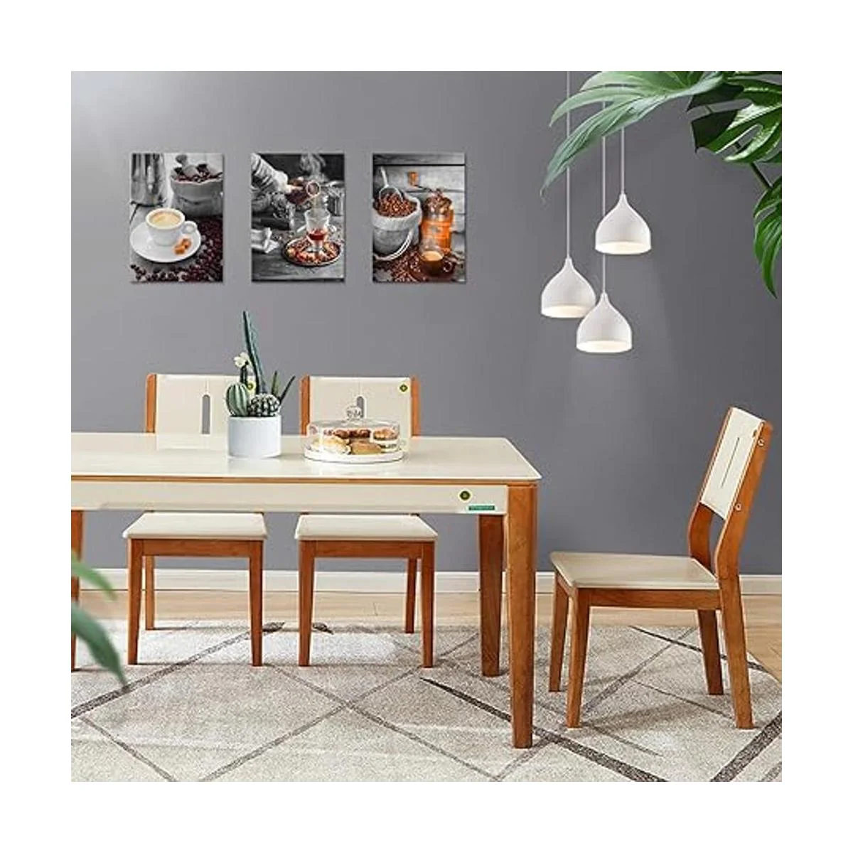 Taza de café en grano de café para decoración de pared_5