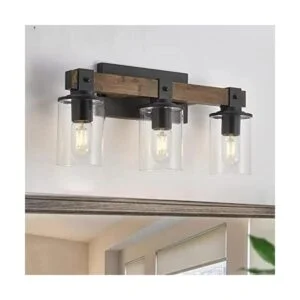 DUJAHMLAND Lámpara de tocador de granja luz de pared de_1