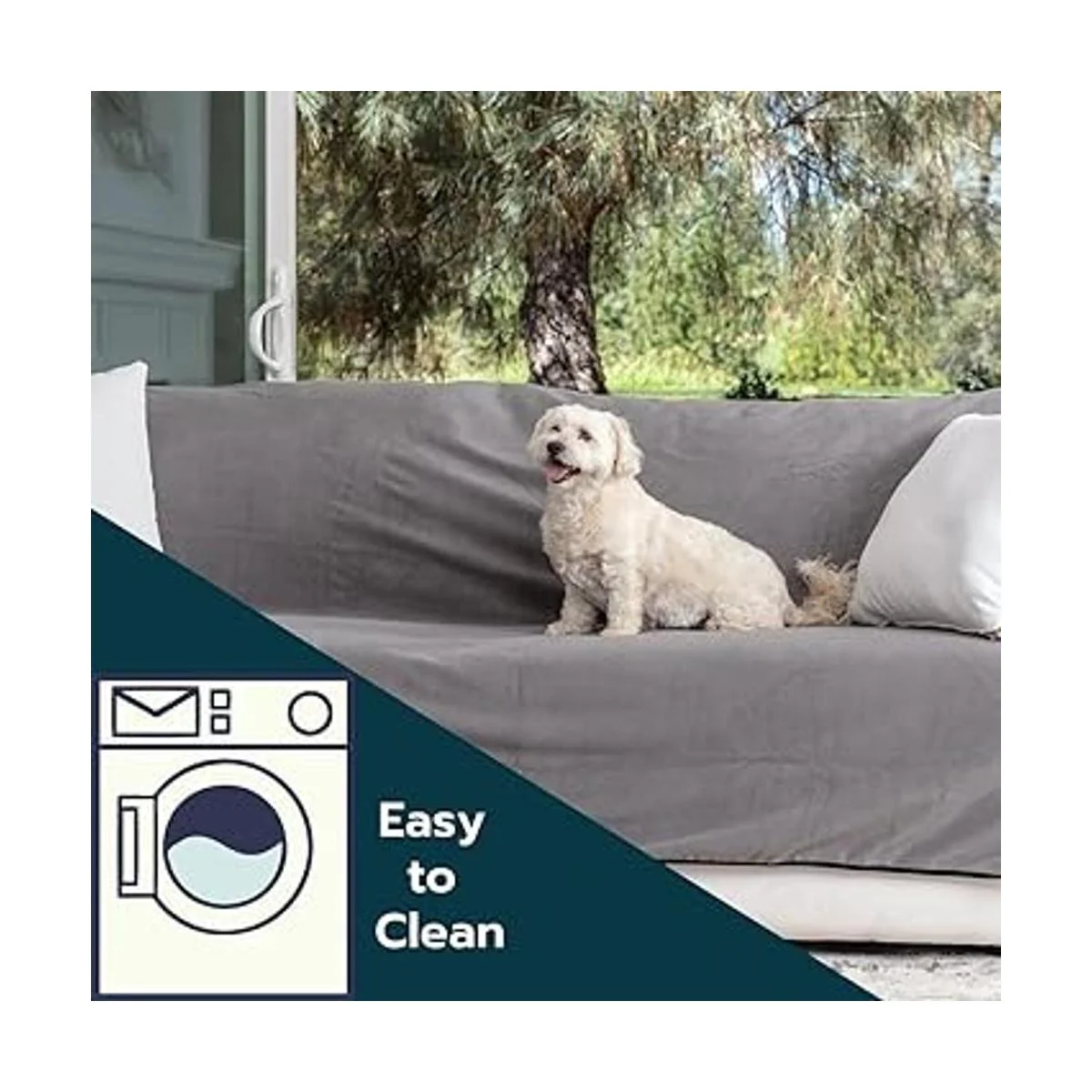 Funda impermeable para manta de 60 x 80 pulgadas para_5