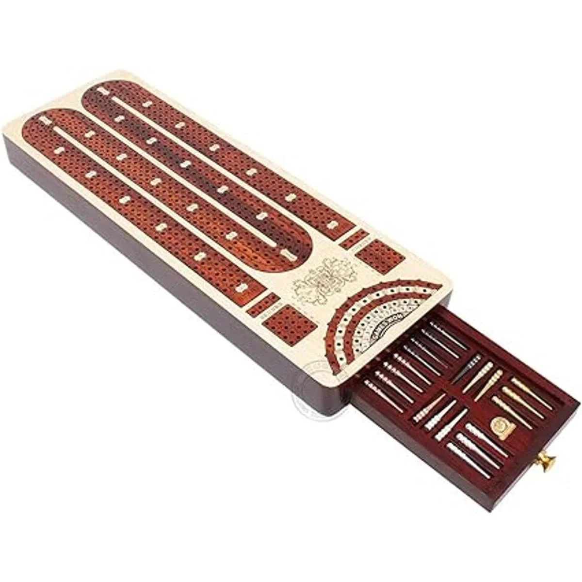 House of Cribbage Tabla de cribbage continua de 4 pistas_3