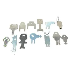 Metal Magery Juego de llaveros dispensador maestro 28_5