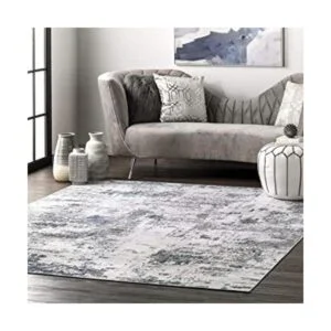 nuLOOM Dali Alfombra de área de diseño abstracto moderno_1