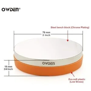 OWDEN Sellos de metal para hacer joyas juego de punzón de_4