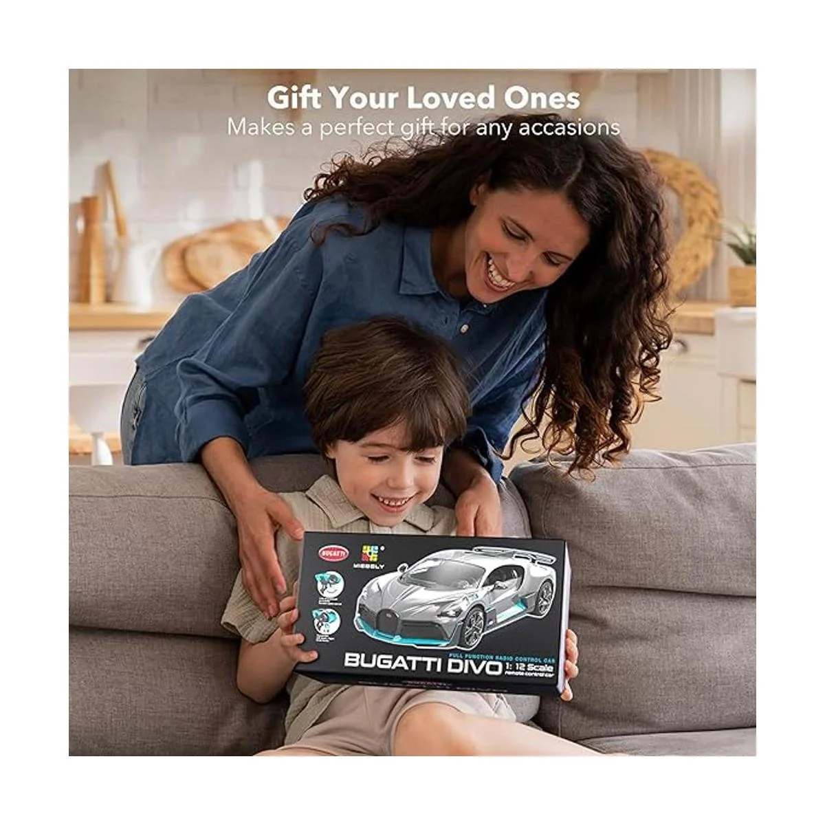 MIEBELY Automóvil a control remoto a escala 112 Bugatti_6