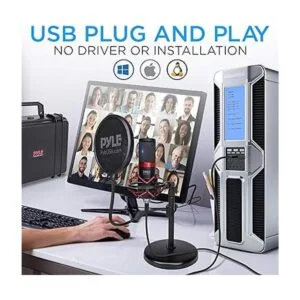 Kit de grabación de podcast de micrófono USB micrófono de_3