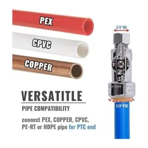 SUNGATOR Apagado recto paquete de 12 válvulas de tope de_4