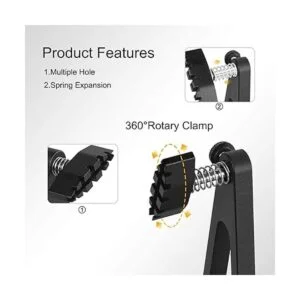 Soporte para placa de circuito ajustable de 360 con lupa_3