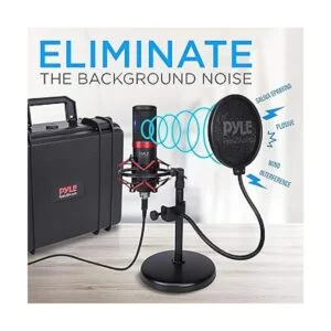 Kit de grabación de podcast de micrófono USB micrófono de_4