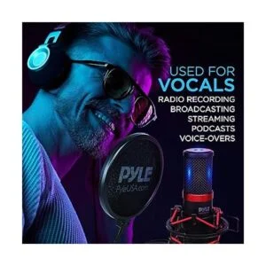 Kit de grabación de podcast de micrófono USB micrófono de_5