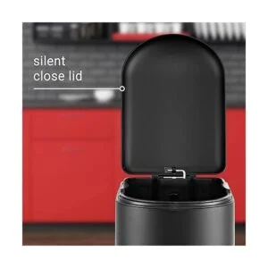 happimess HPM1009B Roland Negro Mini Bote de basura_4