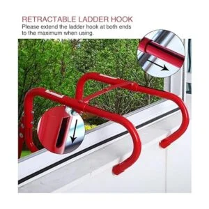 WINSENSE Escalera retráctil de escape de fuego 2 casas 15_3