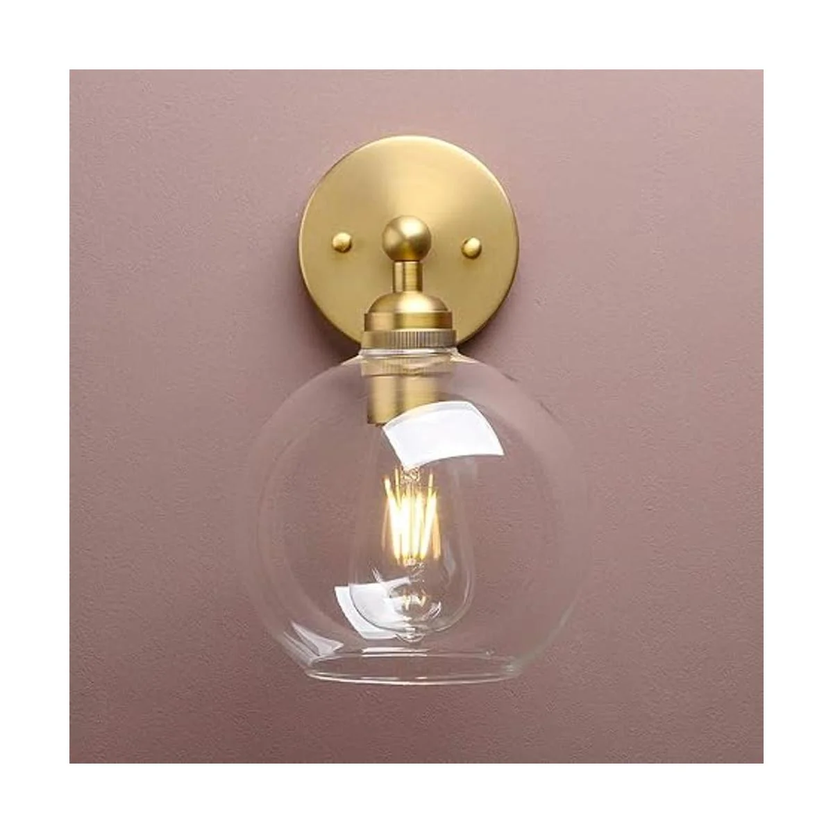 Yosoan 1 lámpara de pared lámpara de tocador de baño_6