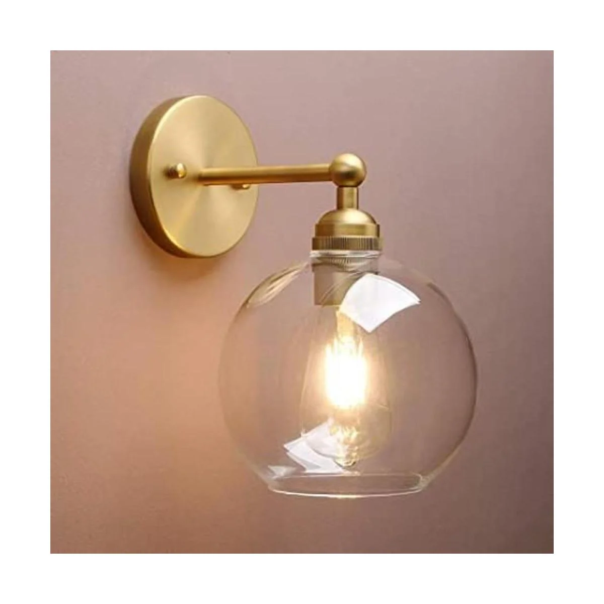 Yosoan 1 lámpara de pared lámpara de tocador de baño_1