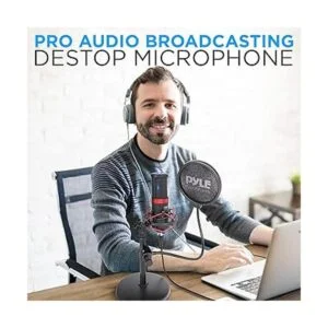 Kit de grabación de podcast de micrófono USB micrófono de_6