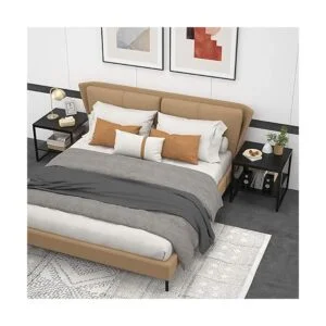 Homieasy Mesa auxiliar mesa auxiliar cuadrada de 20_4