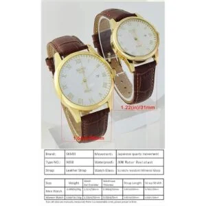 Par de relojes para parejas hombres y mujeres juego de_5