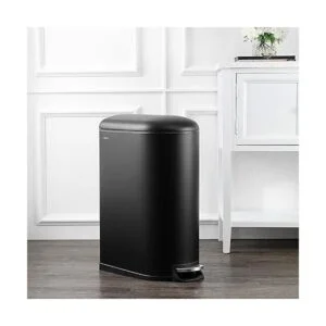 happimess HPM1009B Roland Negro Mini Bote de basura_2