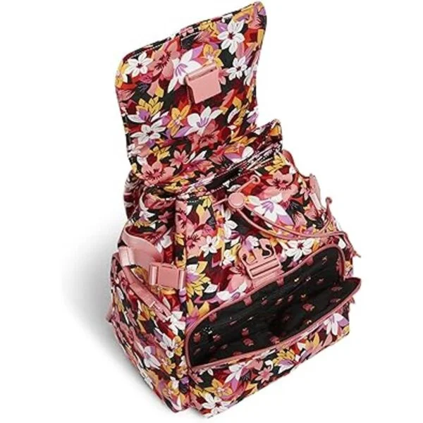 Vera Bradley Quilted Signature Bolso cruzado de algodón_4