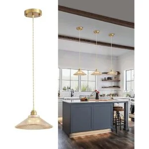 Glod Lámpara colgante para isla de cocina lámpara_1