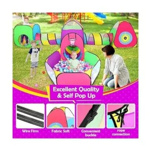 GeerWest Tienda de campaña de juego para niños con 1 bola_3
