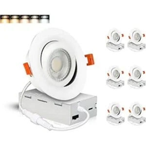 Cloudy Bay Eyeball 5 colores 4 pulgadas Gimbal LED_1