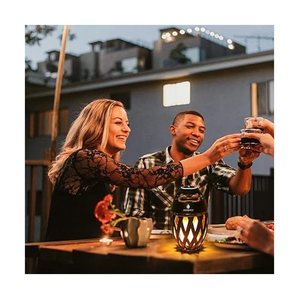 ANERIMST Altavoz Bluetooth para exteriores con luz de_5