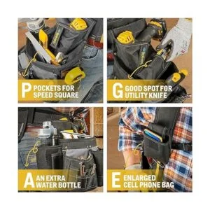 Cinturón de herramientas con tirantes cinturón de_3