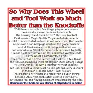 Herramienta de corte de espejo y kit de perforación de_5