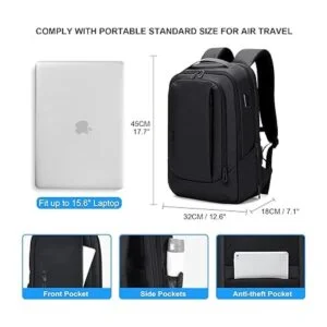 FENRUIEN Mochila de viaje de negocios para hombres_5