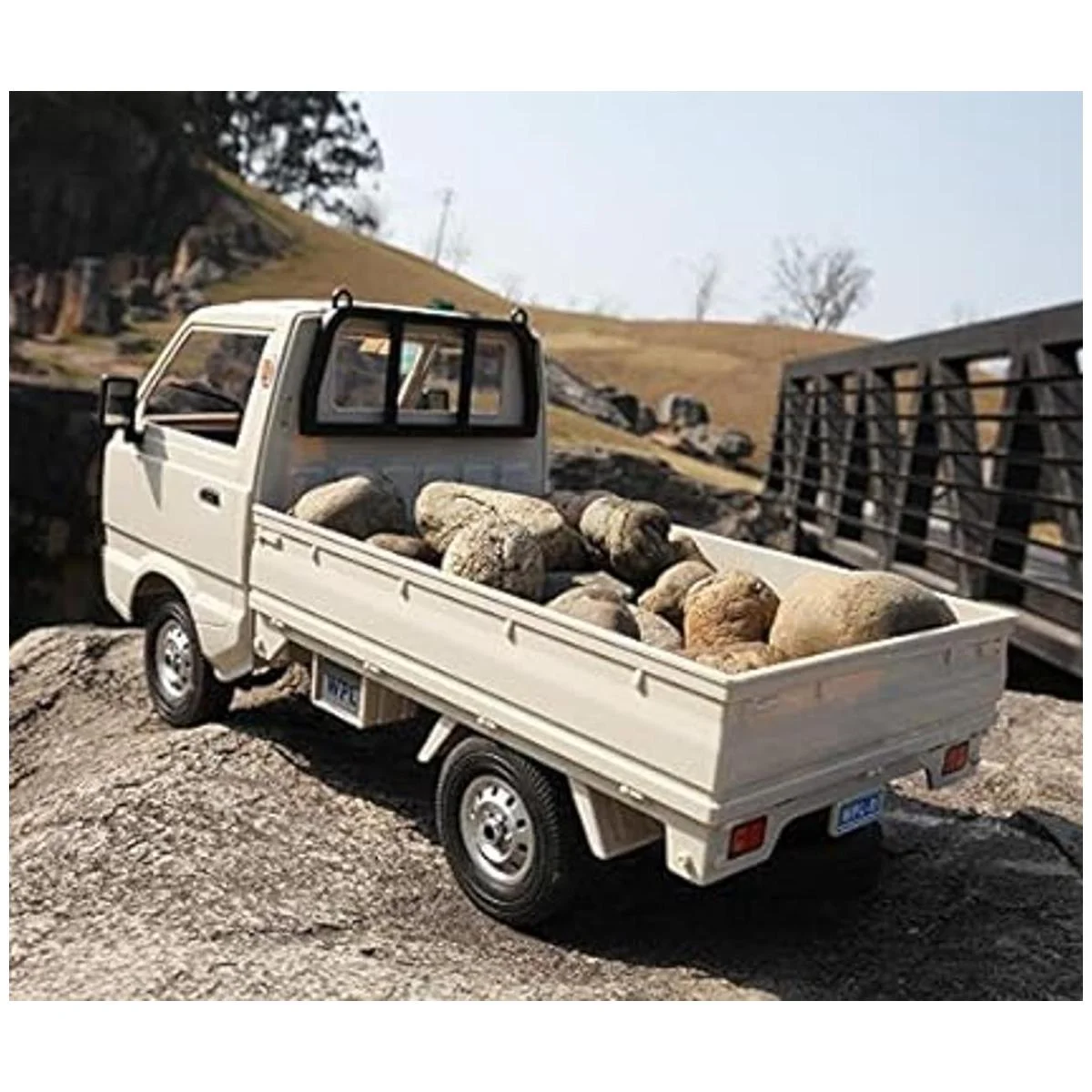 WPL D12 110 RWD 2.4G Off Road RC Car Drift Climbing Truck_5