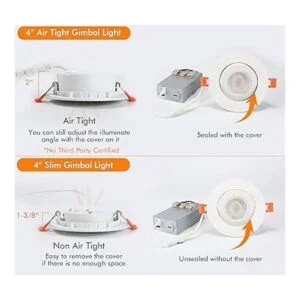 Cloudy Bay Eyeball 5 colores 4 pulgadas Gimbal LED_6