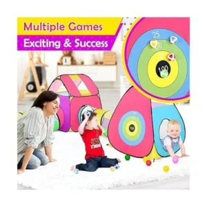 GeerWest Tienda de campaña de juego para niños con 1 bola_4