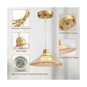 Glod Lámpara colgante para isla de cocina lámpara_5