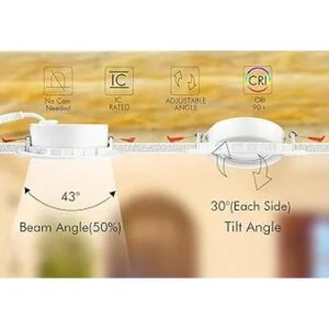 Cloudy Bay Eyeball 5 colores 4 pulgadas Gimbal LED_5