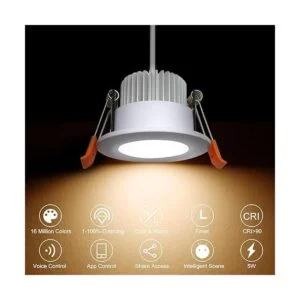 YGSTech Iluminación empotrable LED inteligente de 2_2