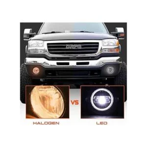 DRFG Luz antiniebla LED con DRL compatible con GMC Sierra_3