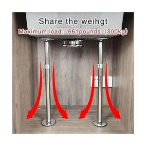 TYESTAND ST2 Soportes de fregadero de montaje bajo de_2