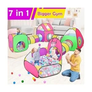 GeerWest Tienda de campaña de juego para niños con 1 bola_2