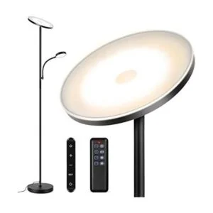 Outon Lámpara de pie LED con lámpara de lectura ajustable_1