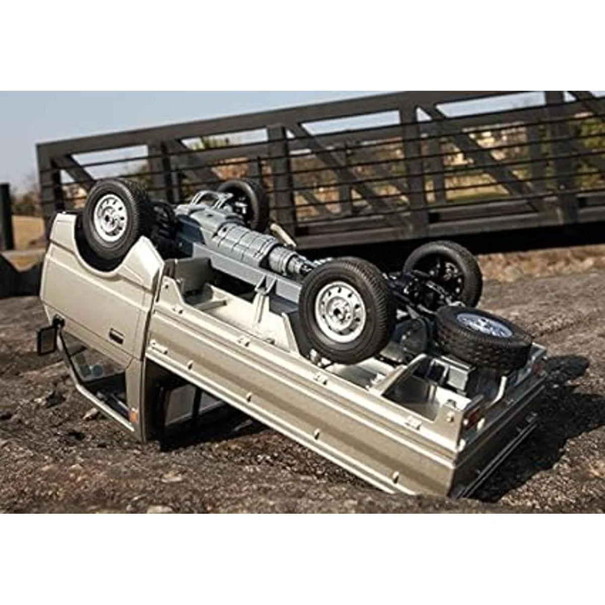 WPL D12 110 RWD 2.4G Off Road RC Car Drift Climbing Truck_3