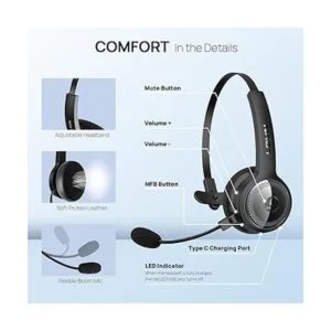 LEVN Auriculares Bluetooth 5.0 auriculares inalámbricos_6