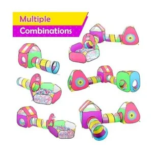 GeerWest Tienda de campaña de juego para niños con 1 bola_6