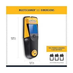Zircon MultiScanner 740 Escáner electrónico de pared con_6