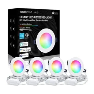 TORCHSTAR Iluminación empotrada inteligente de 4 pulgadas_1