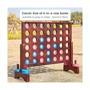 SpeedArmis Juego gigante de madera 4 en una fila alinea 4_5