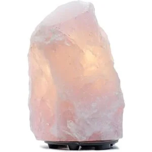 DesertUSA Lámpara LED regulable de cuarzo rosa cuarzo_1